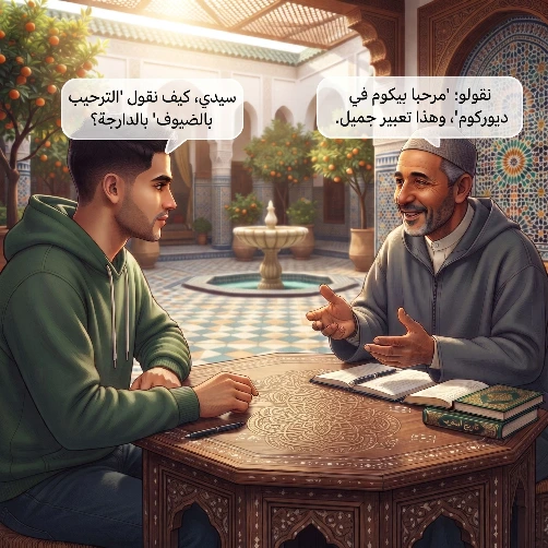 اللهجة المغربية